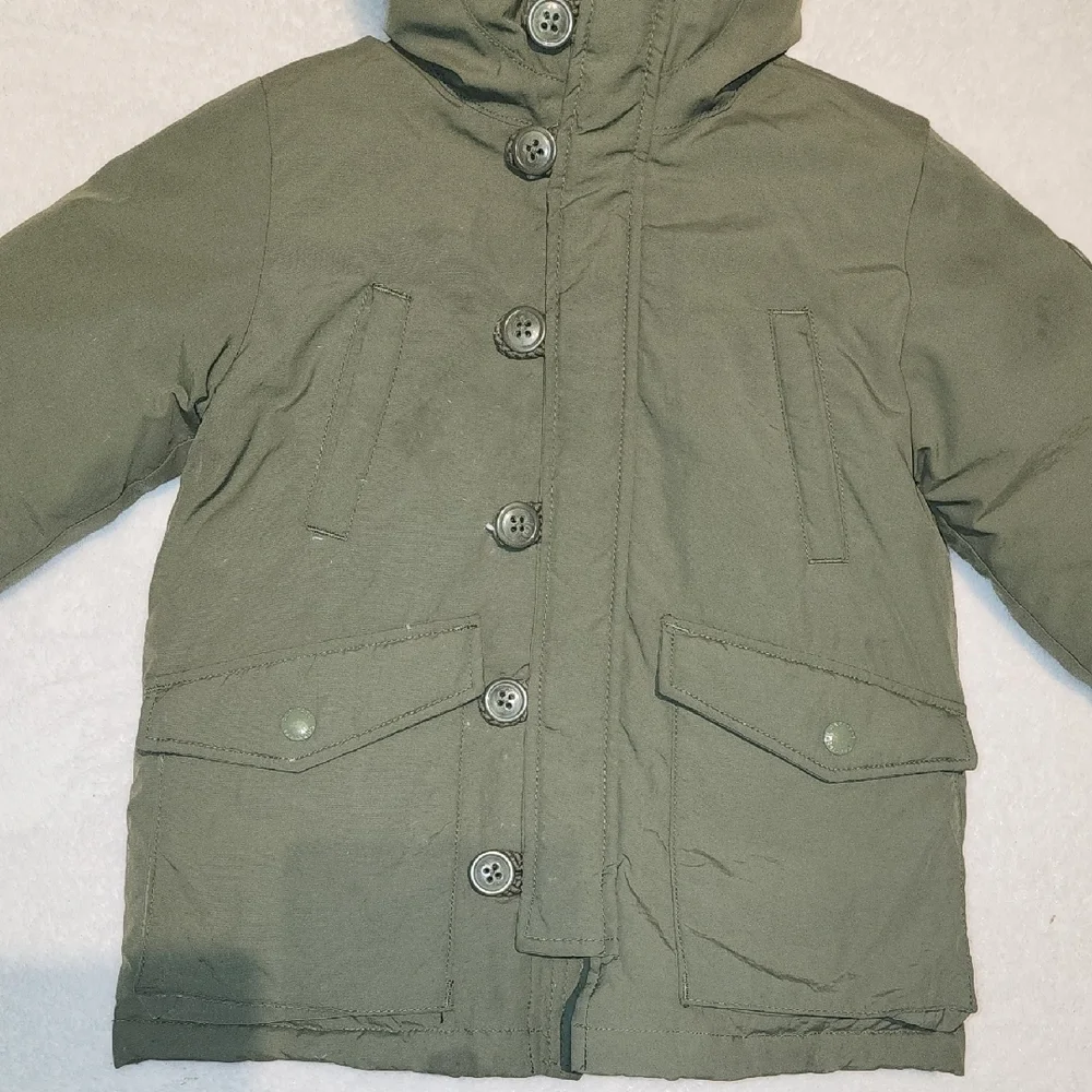 GAP Kids Olive Green Hooded Jacket